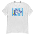 Gene Howe Elementary Falcons Tee - pennant-style "Gene Howe" wordmark design - Ash front flat