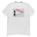 Pinnacle Intermediate Tee - pennant-style "Pinnacle" wordmark design - Ash front flat