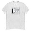 Randall Junior High Raiders Tee - pennant-style "Randall" wordmark design - Ash front flat