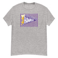 Sundown Lane Elementary Hawks Tee - pennant-style "Sundown Lane" wordmark design - Sport Grey front flat